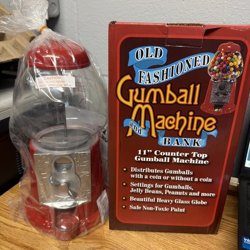 Candy gumball machine bank - 11",